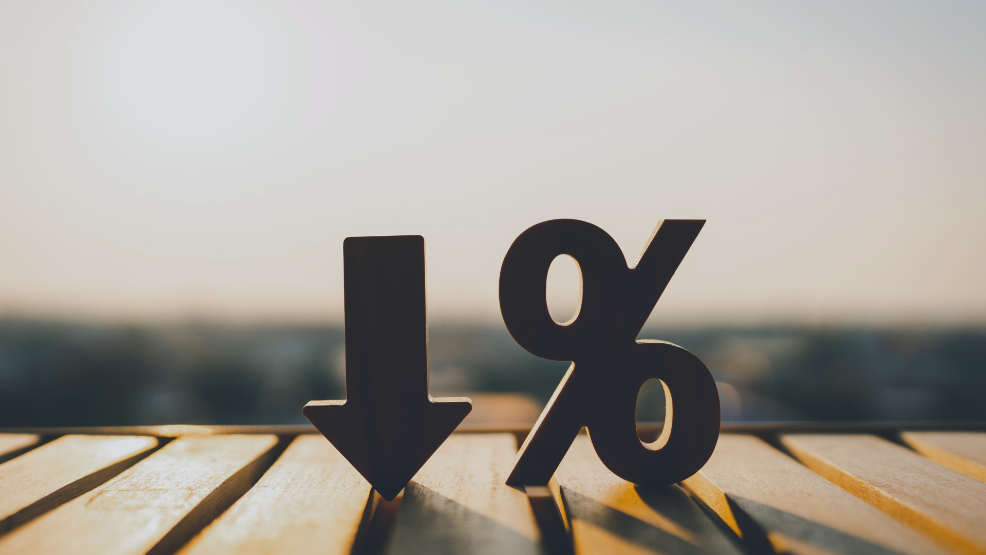 Interest rates are down