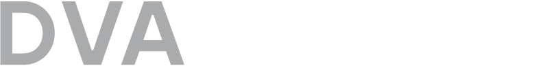 DVA+MORE Logo for dark background